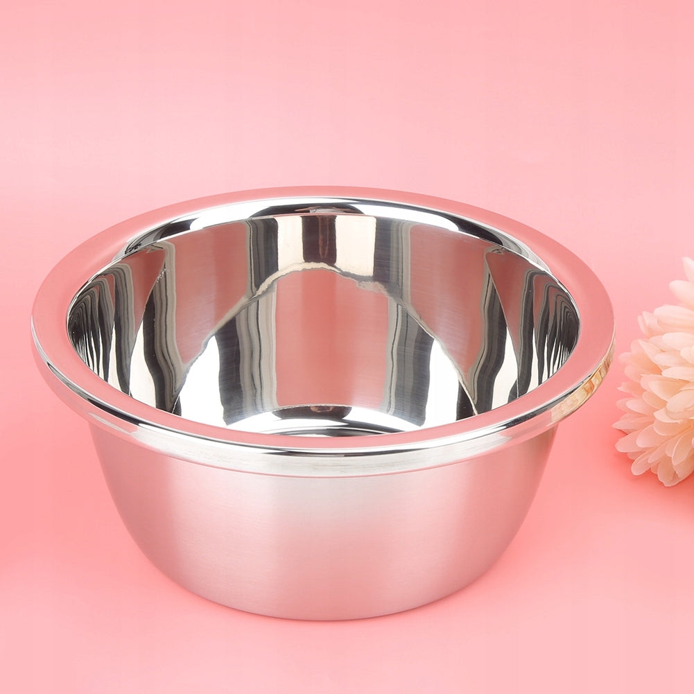 Multifunctional Food Serving Mixing Bowl for Beating Eggs Dominant color clear