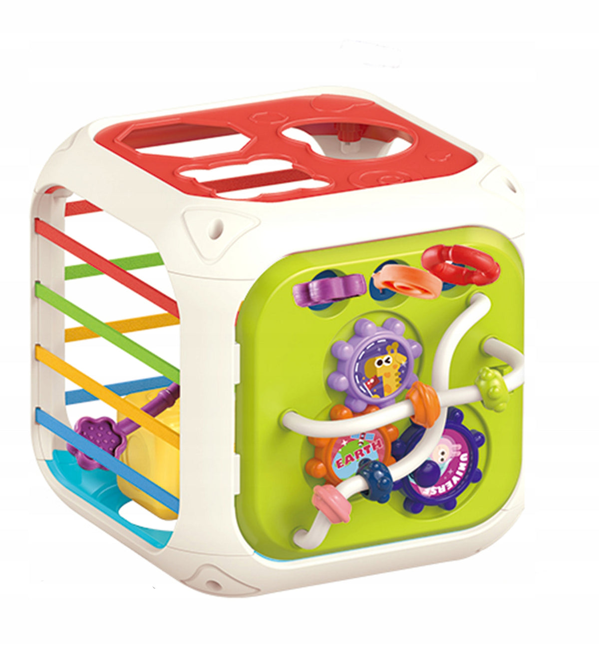 Multifunctional Manual Sensory Cube for Children