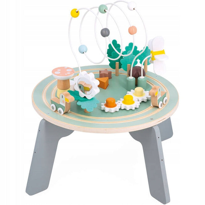 Multifunctional Wooden Educational Table Garden Sweet Cocoon Janod Brand Janod
