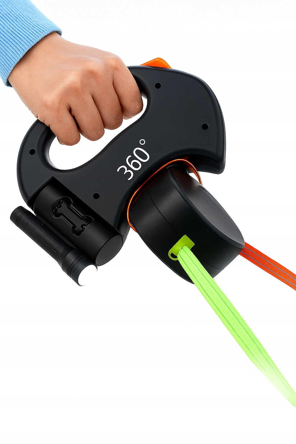 Multifunctional automatic leash for two dogs, cats with flashlight + FREEBIE Brand no brand
