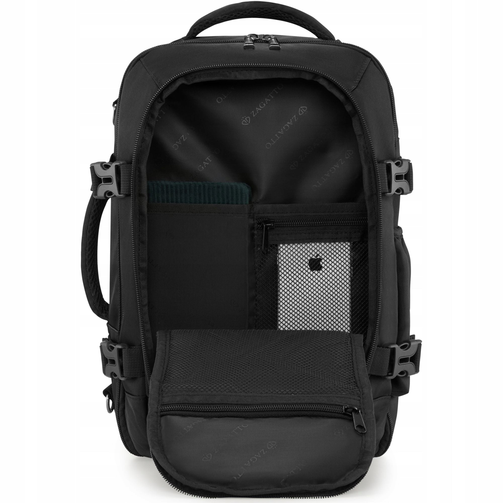 Multifunctional backpack for aircraft RYANAIR 40x20x25 tourist ZAGATTO Manufacturer code ZG920