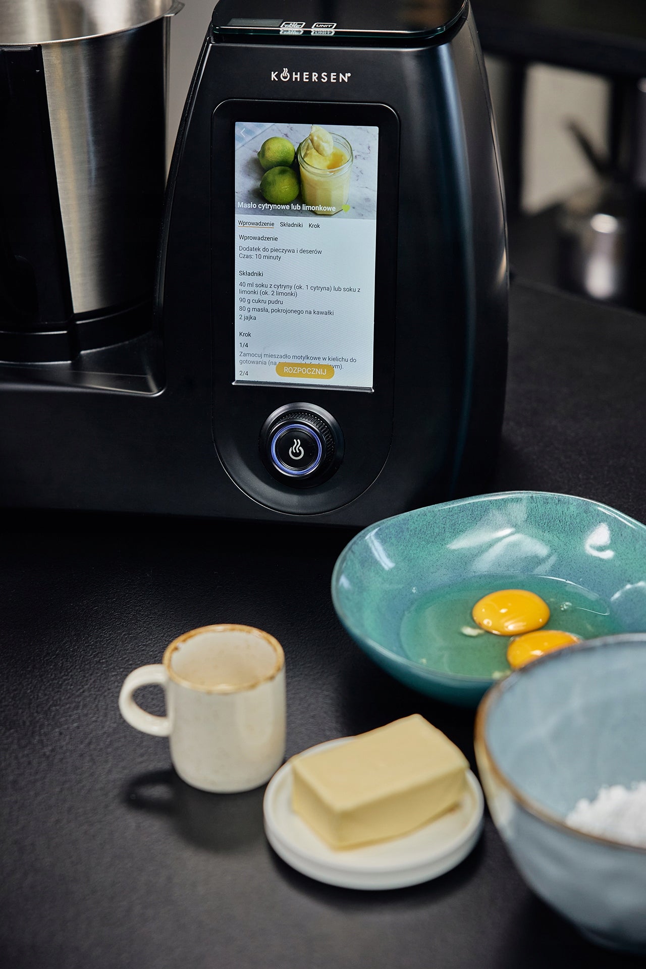 Multifunctional cooking robot FREE RECIPES Kohersen CY021 WiFi Operating modes none