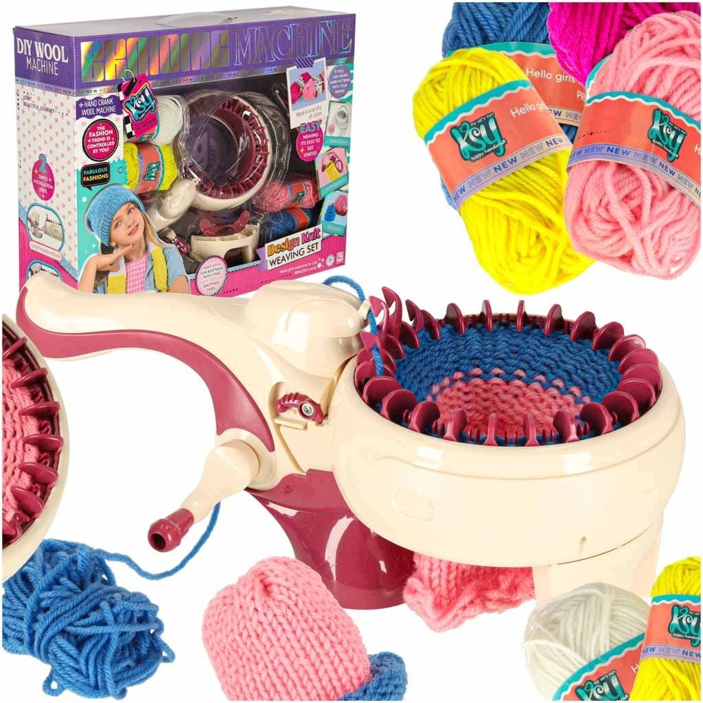 Multifunctional machine for sewing and knitting