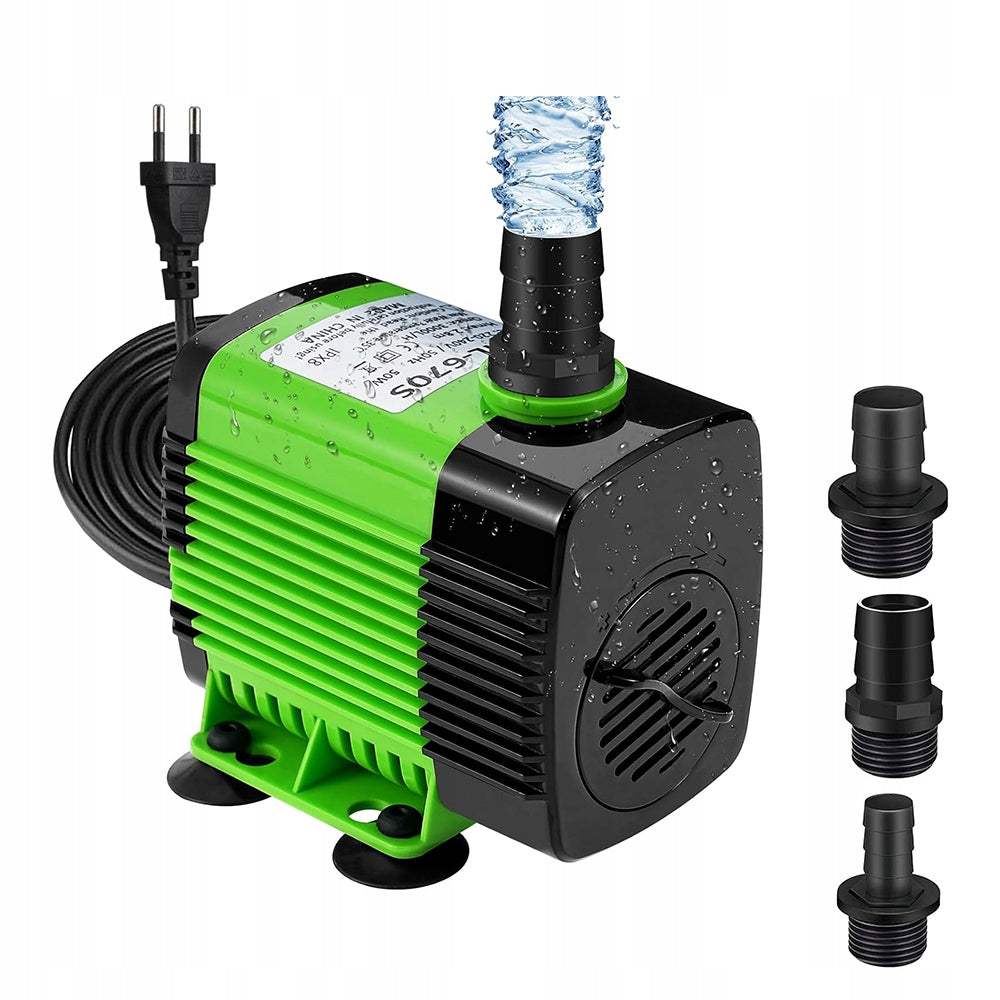 Multifunctional pump for pond and 3 nozzles 2500L/H 40W Pump capacity l/h 1601 - 2500 l/h