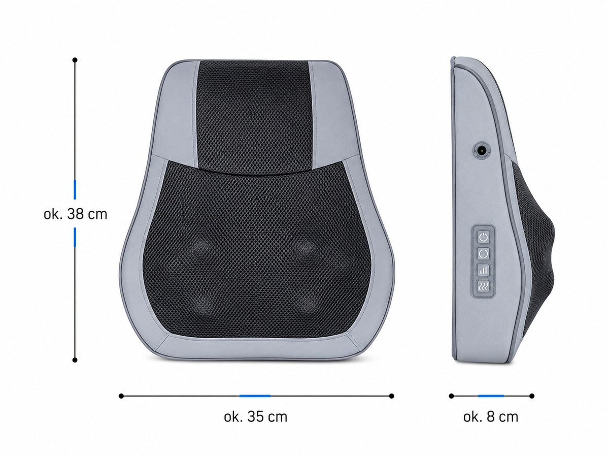 Multifunctional shiatsu massage pillow 3 levels with heating function Packaging status original