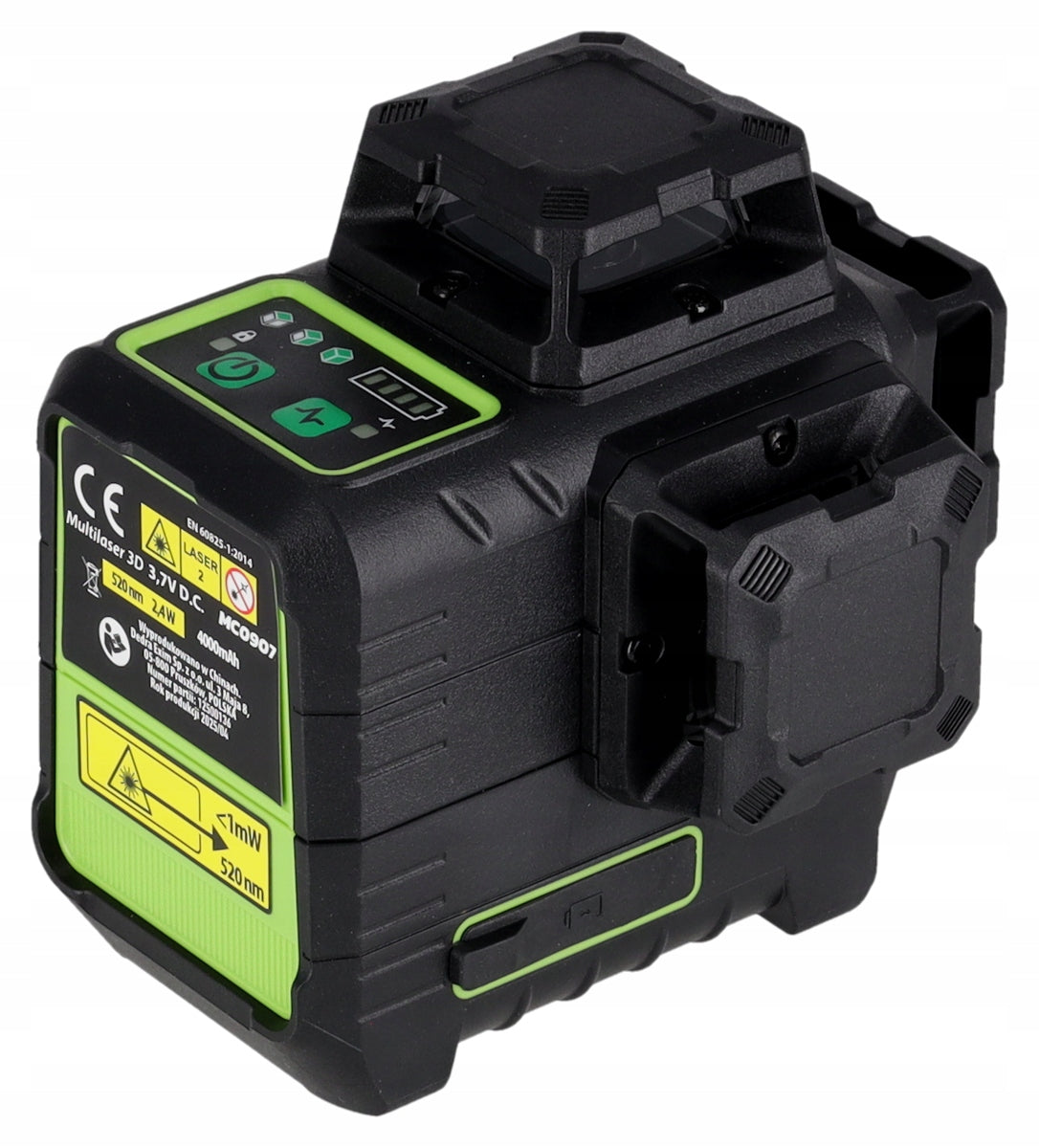 Multilaser DEDRA 3D Laser Level Green Battery Auto Level 30m Maximum working range 30 m