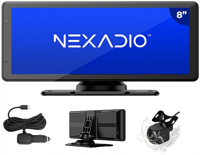 Multimedia tablet Nexadio CP250 CARPLAY ANDROID AUTO NAVI rear view camera Packaging status original