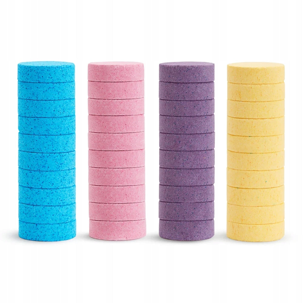 Munchkin Colorful Bath Lozenges 40 Pcs Vitamin E and Shea Butter 24m+