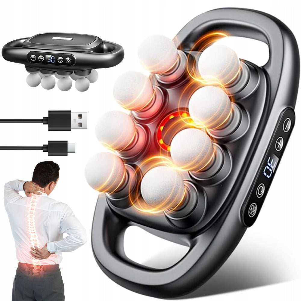 Muscle Massager With 8 Overlays Ideal After Training And For Stress