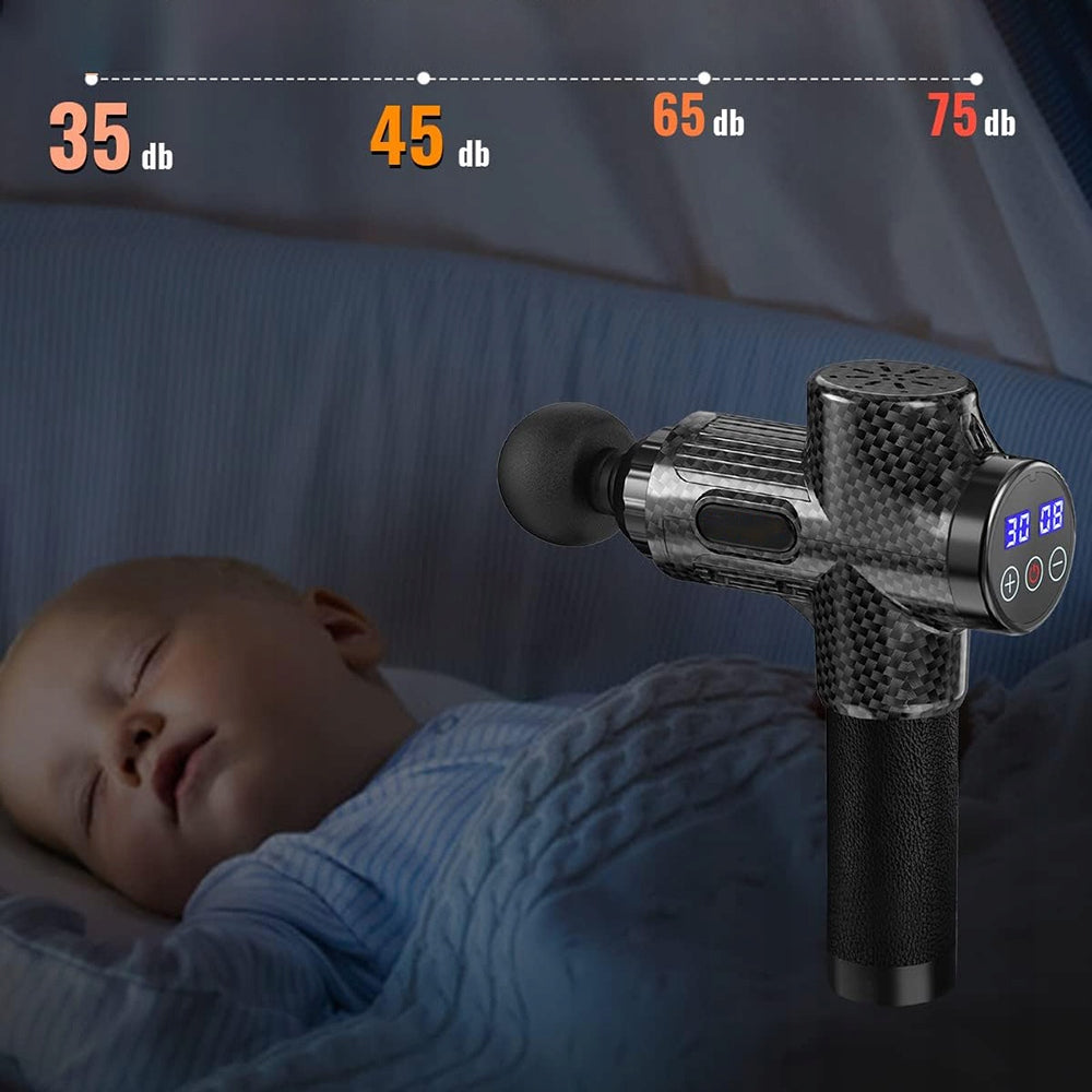 Muscle Relaxation Gun with 8 Massage Heads for Home Use Brand no brand