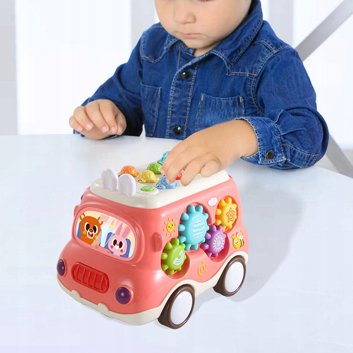 Music Bus Interactive 6in1 Educational Toy Piano for Kids Manufacturer code 07857117098
