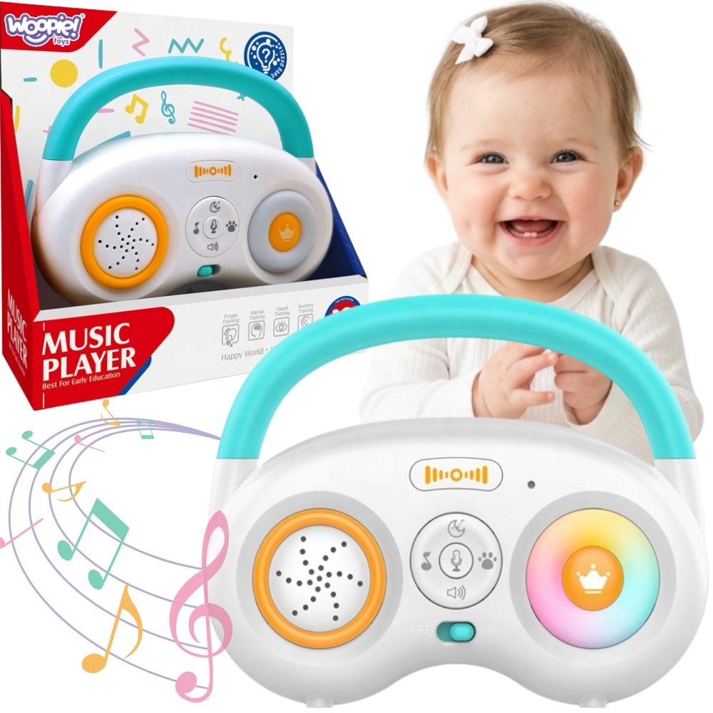 Music Player Interactive Voice Recorder Lullabies Noise WOOPIE BABY