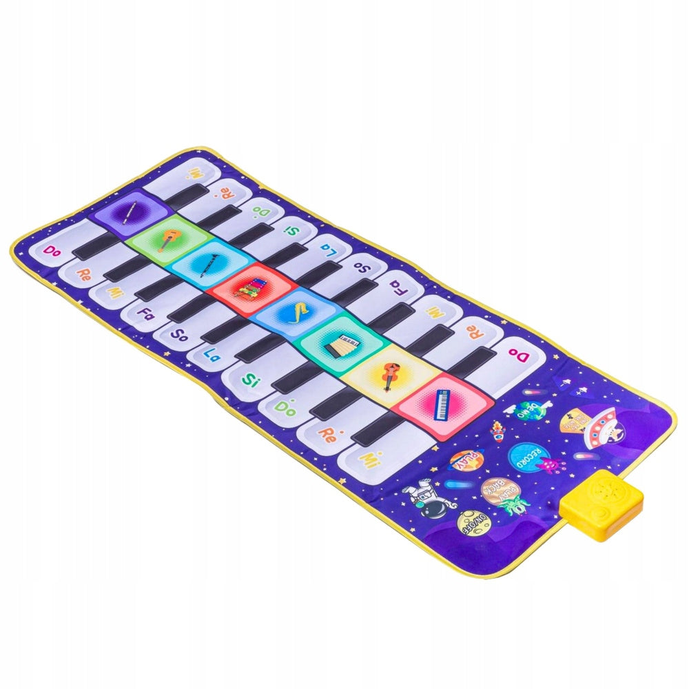 Musical Educational Mat Dance Interactive Piano Space 120 x 48 cm Brand LEAN Toys
