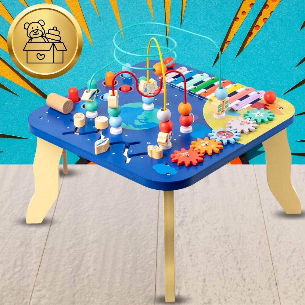 Musical Wooden Interactive Sensory Table For Kids Educational Brand NiceKids