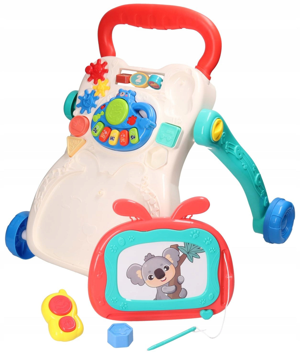 Musical walker Interactive center toys 4412 Color multicolor
