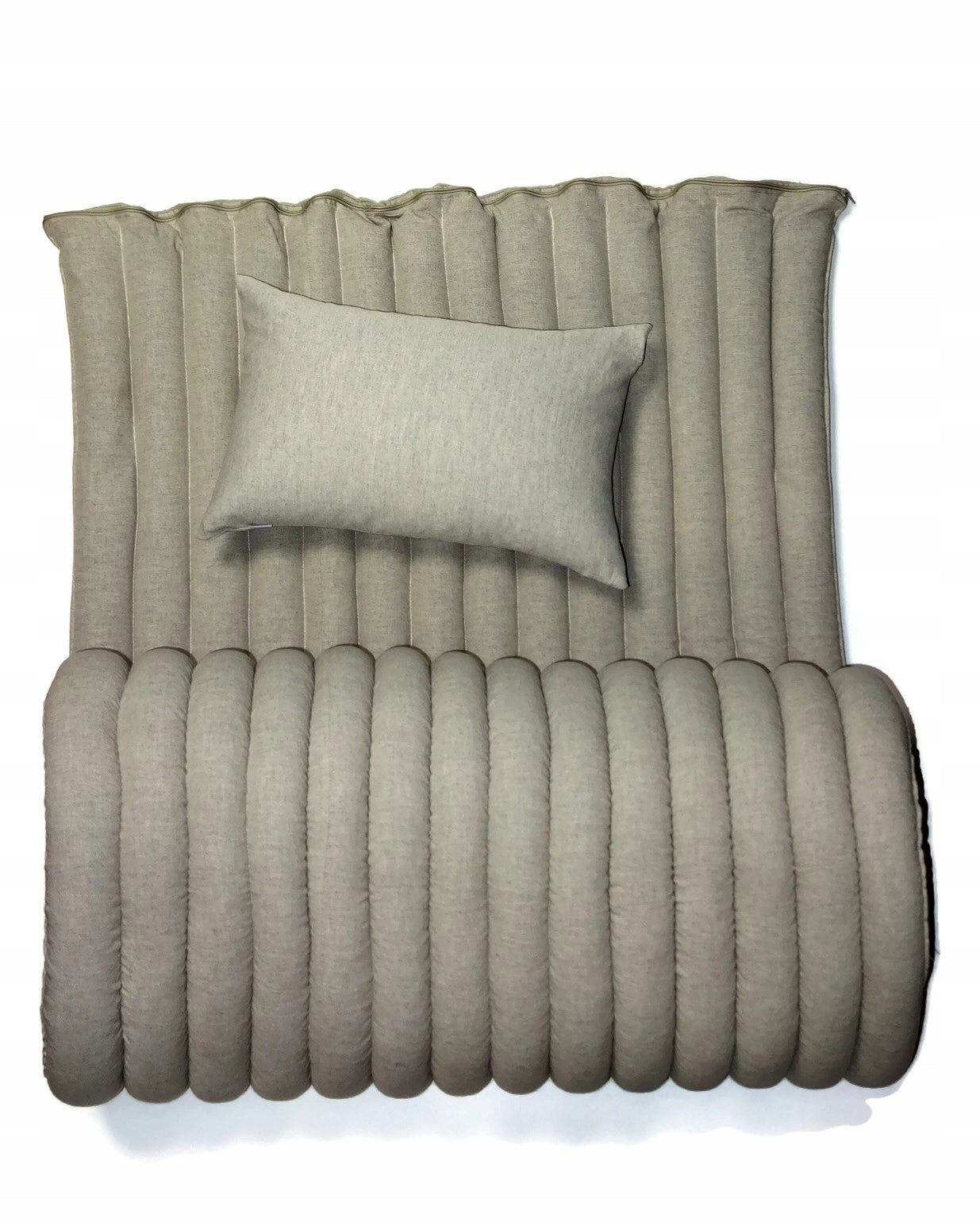 Mustard mattress with buckwheat husk 90x200 plus pillow Natural and healthy