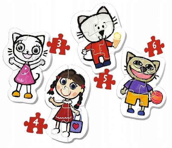 My First Puzzle Kitty Cat Trefl Baby 2+ Manufacturer code 36088