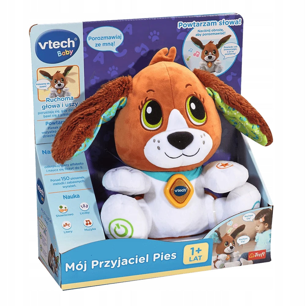 My Friend Dog Vtech Interactive Toy 12M+ Kind interactive stuffed toys
