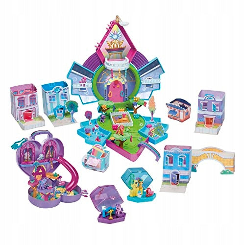 My Little Pony Set World Magic Mini World Equestria 9 Figures F4381 Brand My little pony