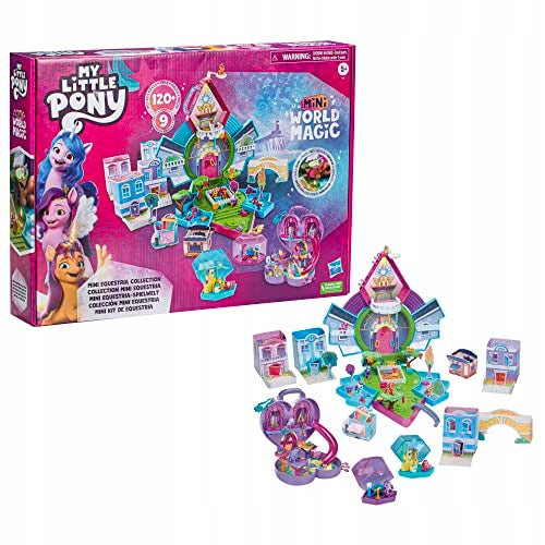 My Little Pony Set World Magic Mini World Equestria 9 Figures F4381