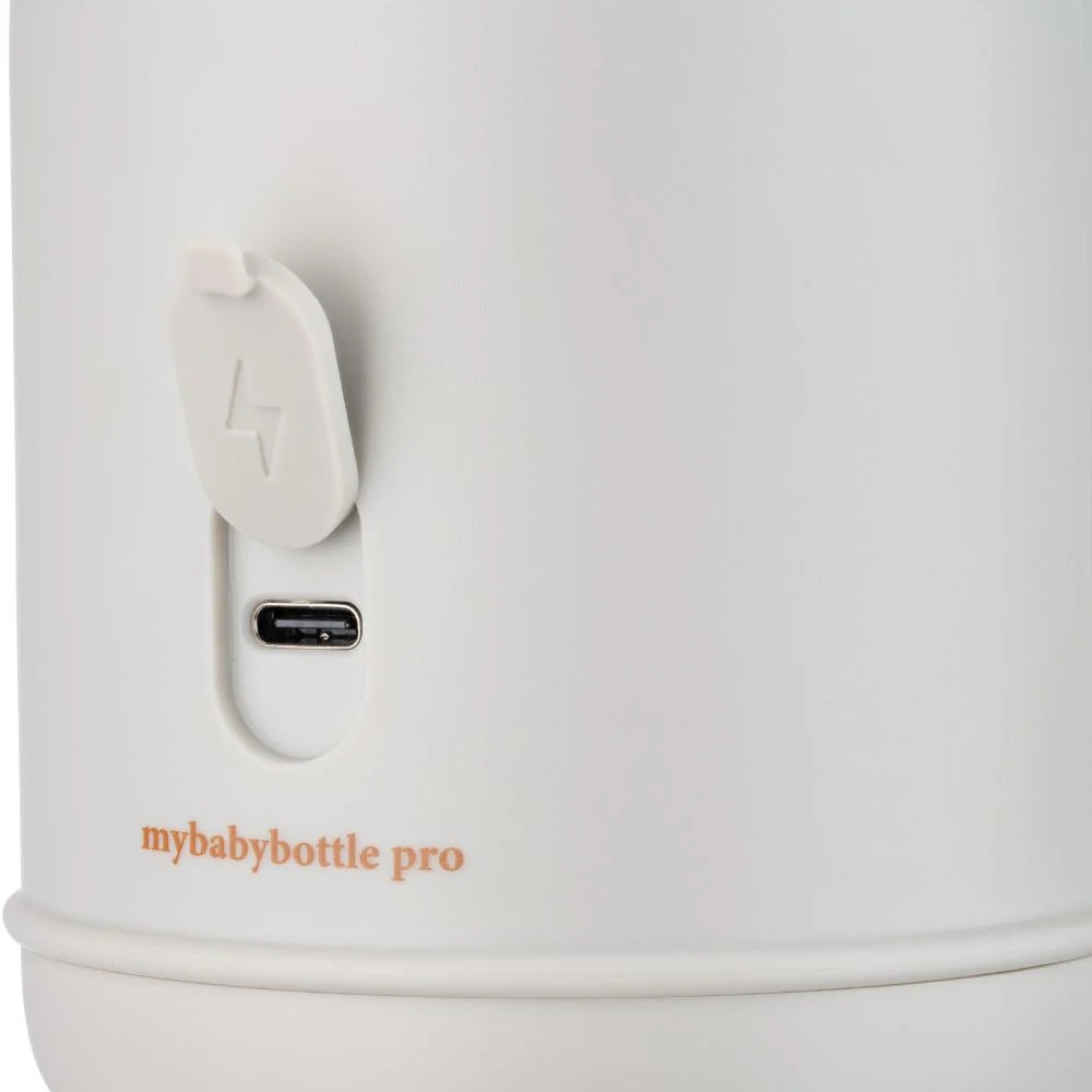 MyBabyBottle Pro - Portable Water and Milk Heater for Kids - White Medical device no