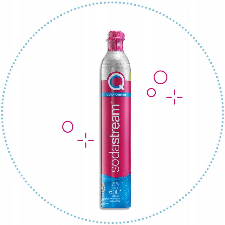 NABÓJ BUTLA CYLINDER WYMIANA CO2 DO GAZOWANIA SATURATORA SODASTREAM 425g Volume 425 ml