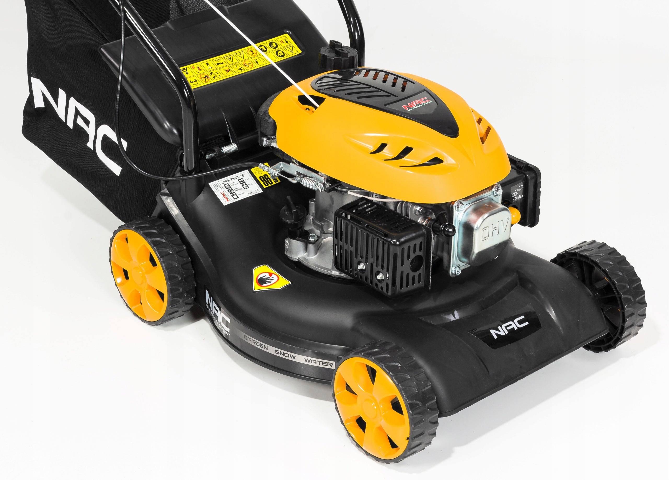 NAC Diesel mower without drive LP40-79-PL-SB 79,9cc Manufacturer code NAC LP40-79-PL-SB