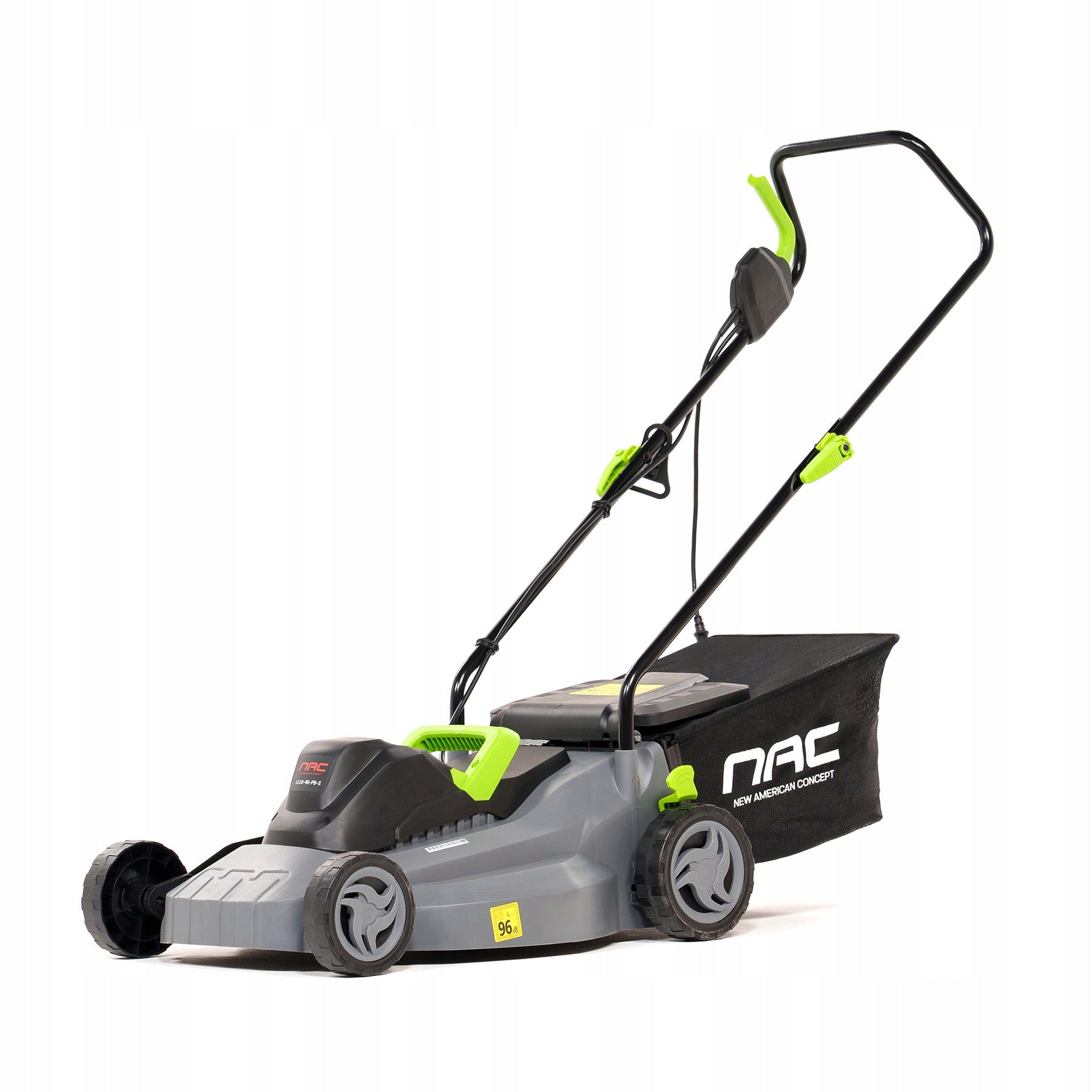NAC ELECTRIC MOWER 1800W 40CM BASKET 30L LIGHT REAR EJECTION AND FOR BASKET Engine power 1800 W