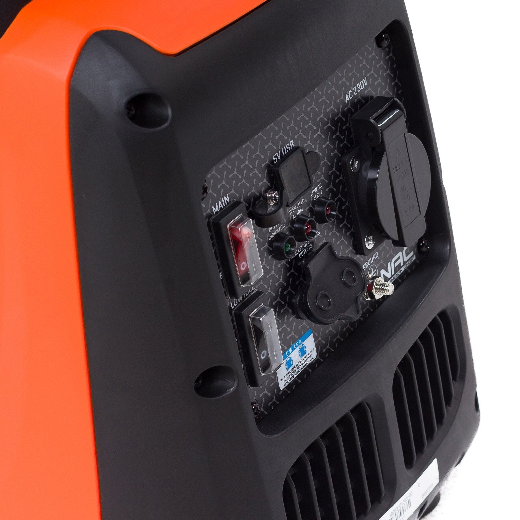 NAC INVERTER GENERATOR SET 1,2kW 230V COPPER GENERATOR SOLID Brand NAC