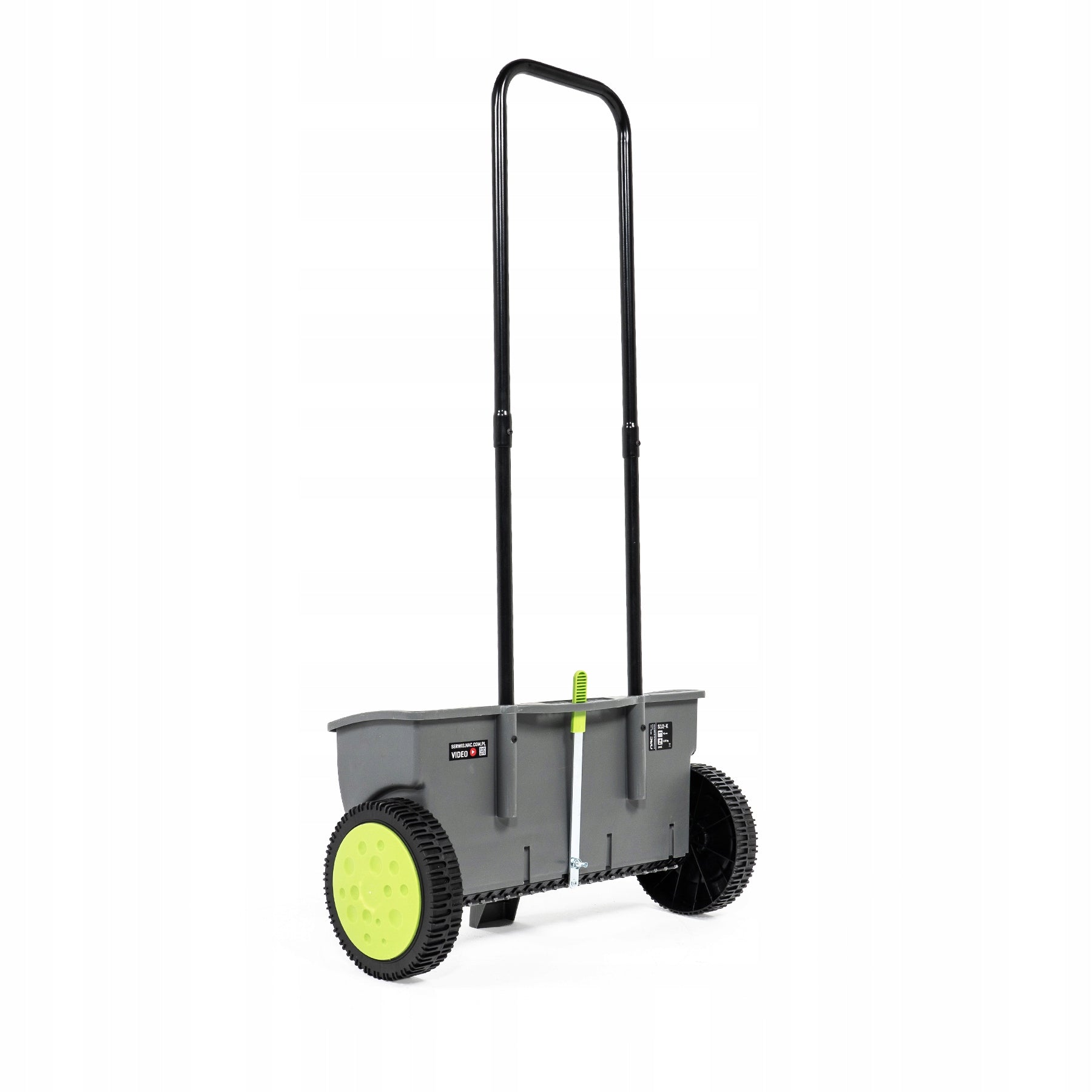NAC SAND SALT FERTILIZER GRASS SPREADER 45CM TANK 12L Sowing width 45 cm