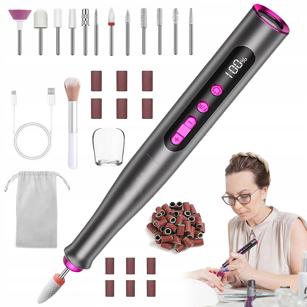 NAIL FILES FOR MANICURE AND PEDICURE FOR DOMO AND SALON USE SET