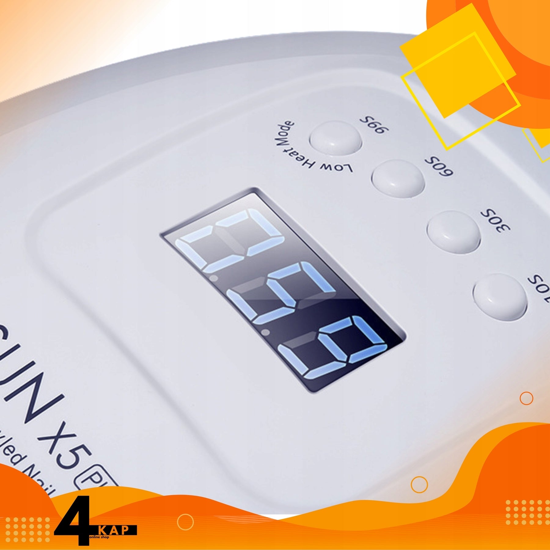NAIL LAMP SUN X5 UV LED 80W FOR HYBRID GELS STRONG HYBRIDS MAX LCD Brand no brand