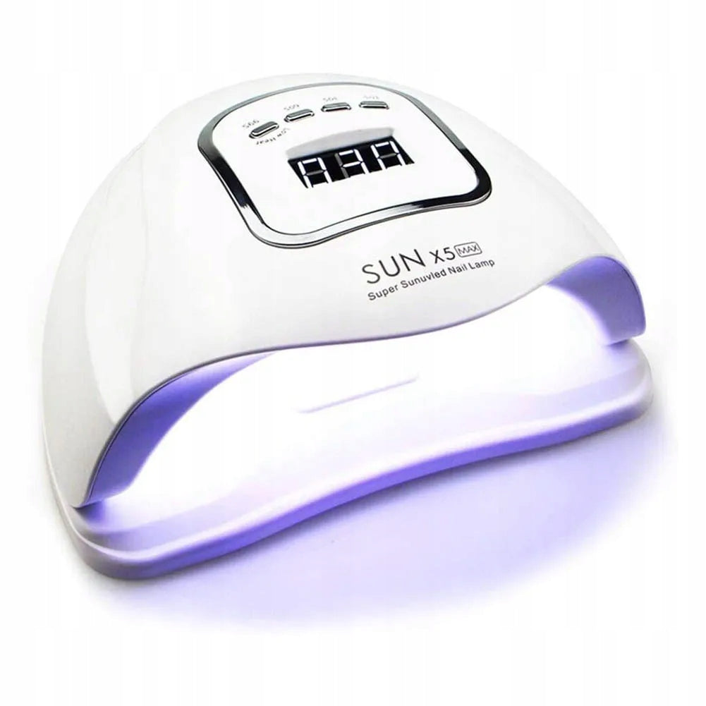 NAIL LAMP SUN X5 UV LED 80W FOR HYBRID GELS STRONG HYBRIDS MAX LCD