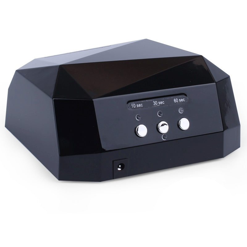 NAIL LAMP UV LED CCFL 36W DIAMOND SENSOR BLACK MOTION SENSOR BLACK