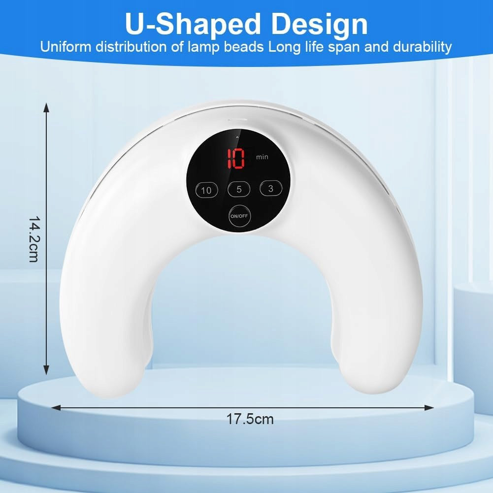 NAIL LASER DEVICE LIGHT THERAPY EFFECTIVE WHITE CHARGED Manufacturer code 5908182687147