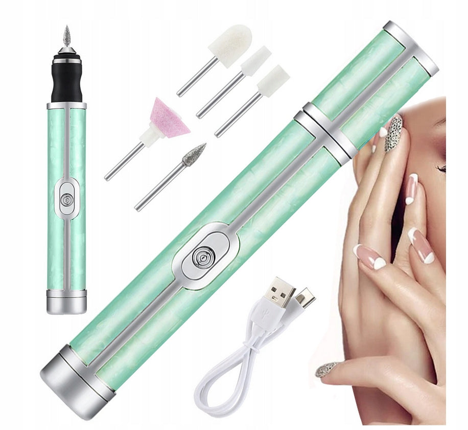 NAIL MILLING MANICURE PEDICURE STRONG PROFESSIONAL SET OF CUTTERS
