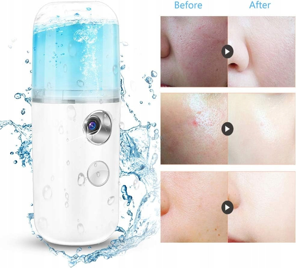 NANO FACE SPRAYER 30ML USB ULTRASONIC MOISTURIZING EAN (GTIN) 5902630558133