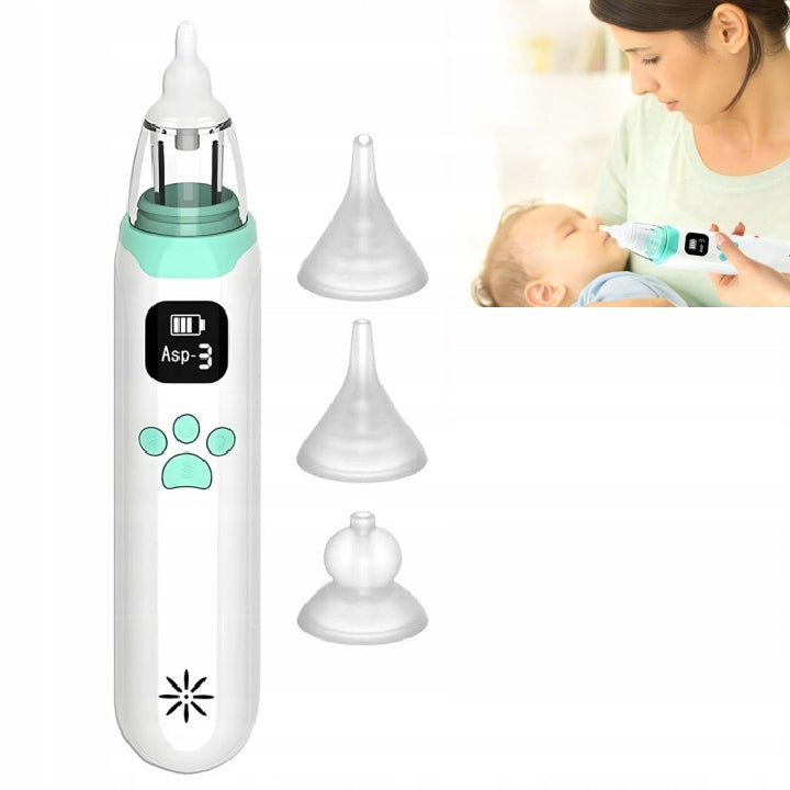 NASAL ASPIRATOR ELECTRIC QUIET OPERATION 3 USB SUCTION MODES