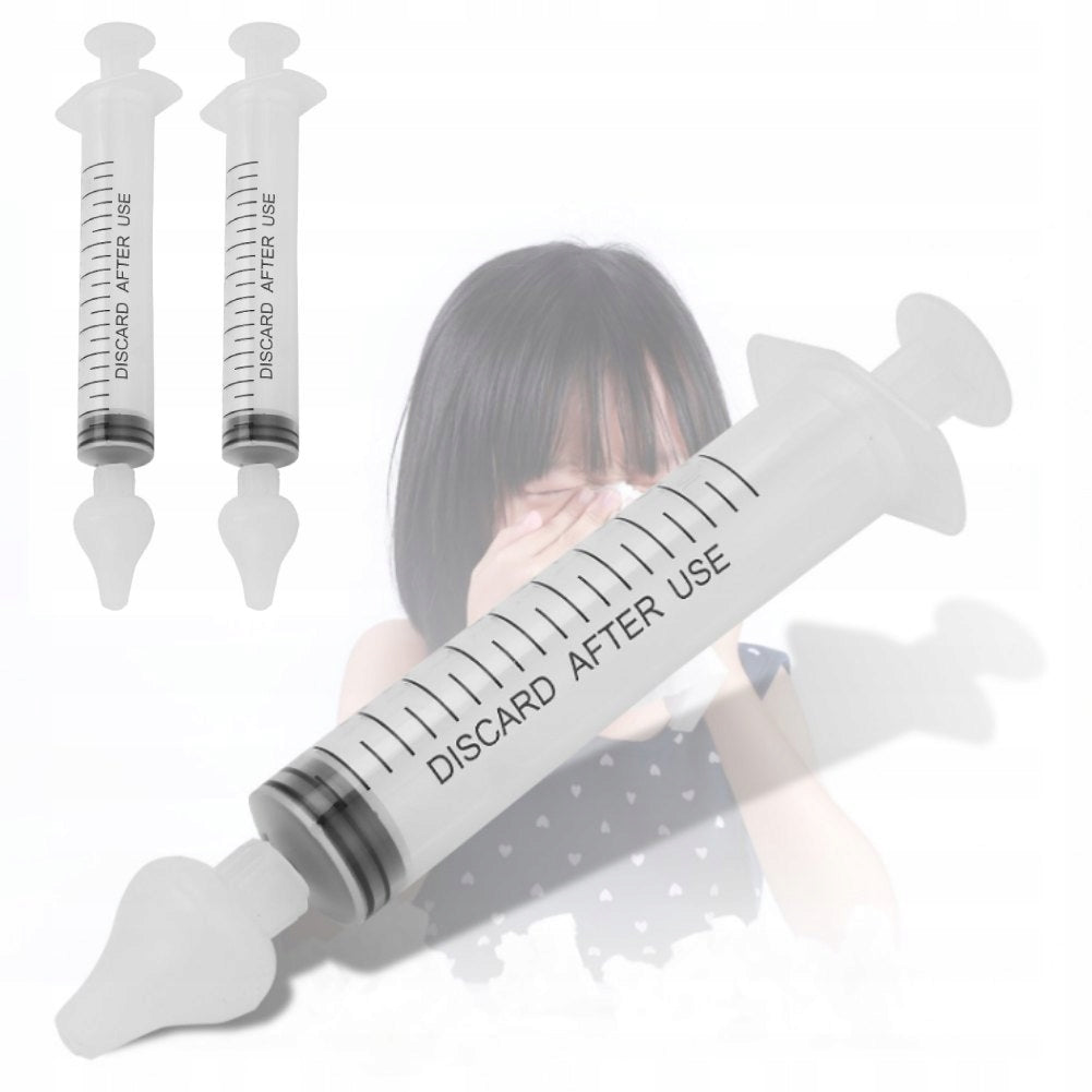 NASAL RINSE IRRIGATION SYRINGE FOR BABIES 2 PACK 10ML