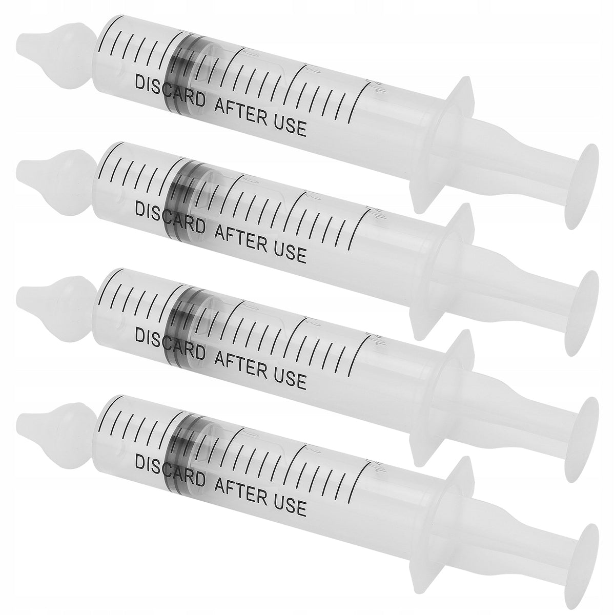 NASAL SYRINGE FOR BABIES 20ML PIPETTE ASPIRATOR FOR TODDLERS 4 PCS.
