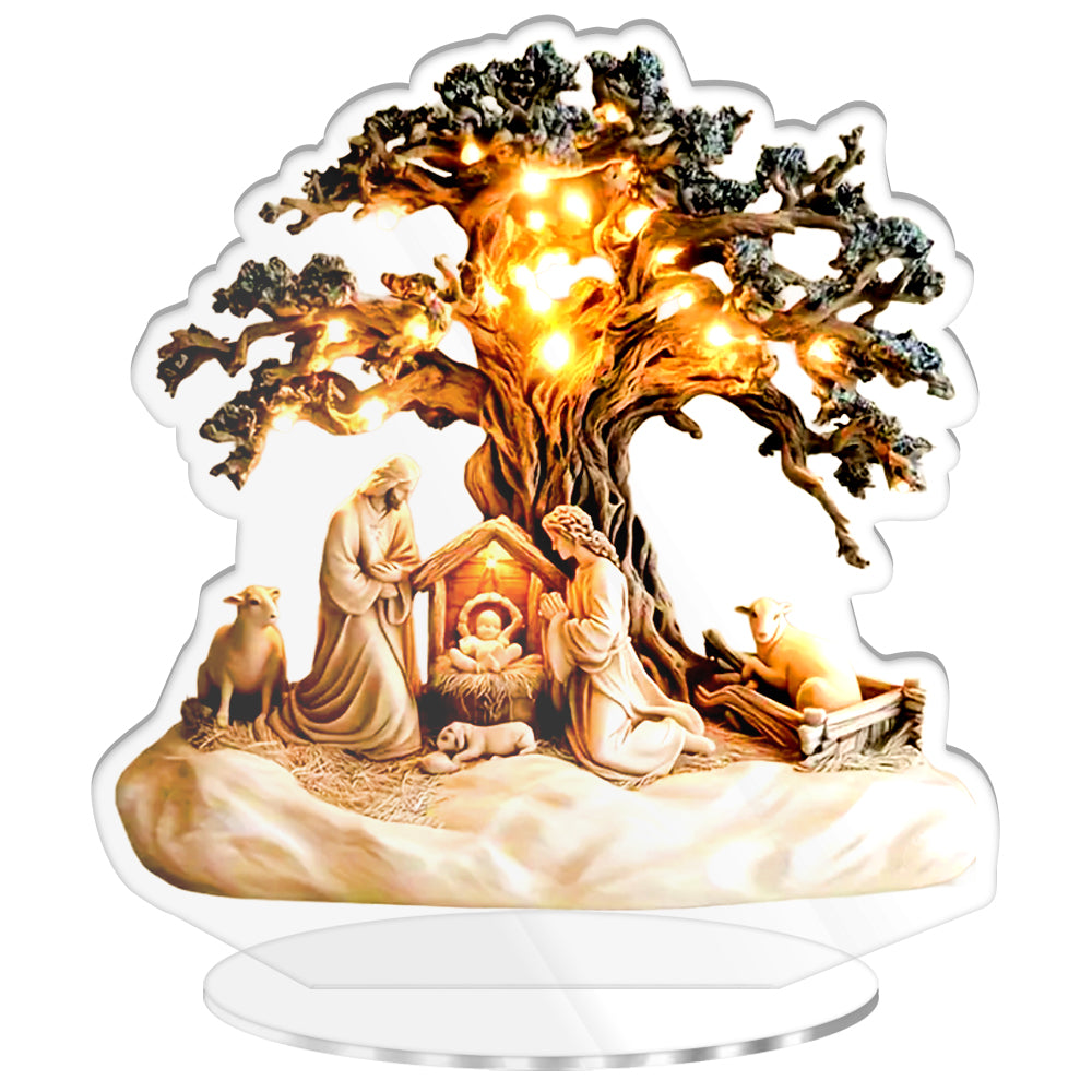 NATIVITY SCENE CHRISTMAS ORNAMENT REED CHRISTMAS TREE GIFT FOR CHRISTMAS Brand upominki_pl