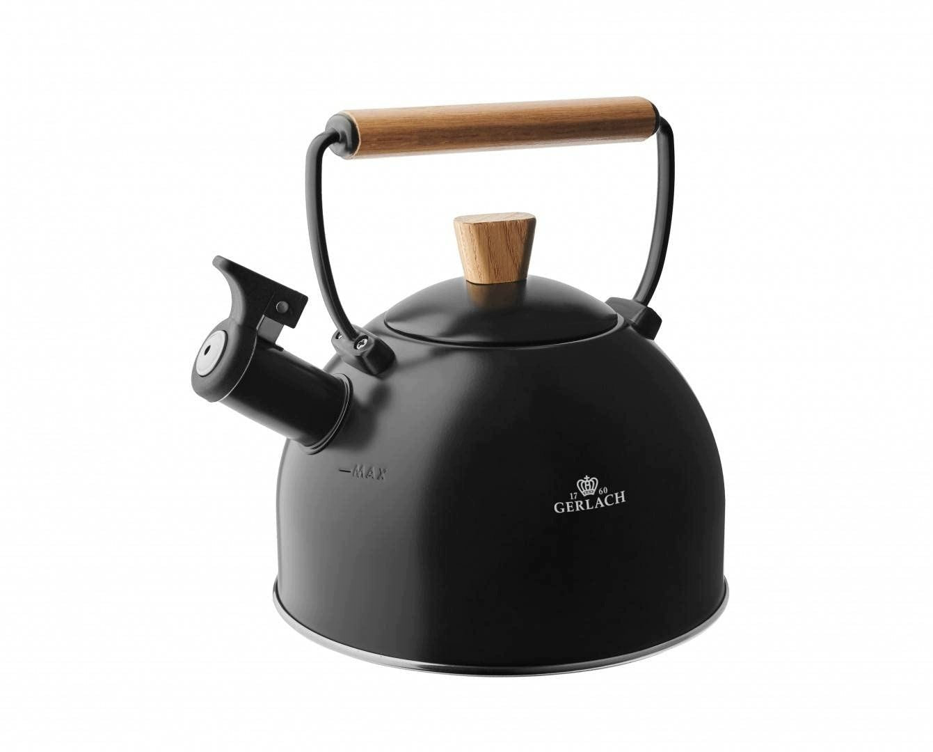 NATUR KETTLE STAINLESS STEEL KETTLE 2 5 L WITH WHISTLE