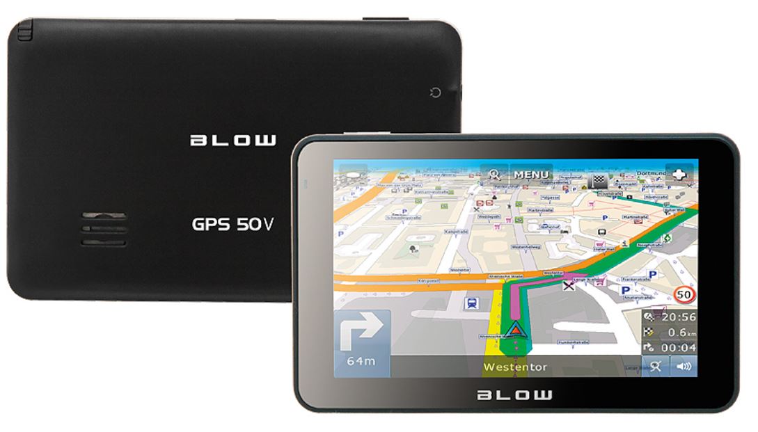 NAVIGATION BLOW GPS50V 5 INCHES LIFETIME MAP EU PL Brand no brand