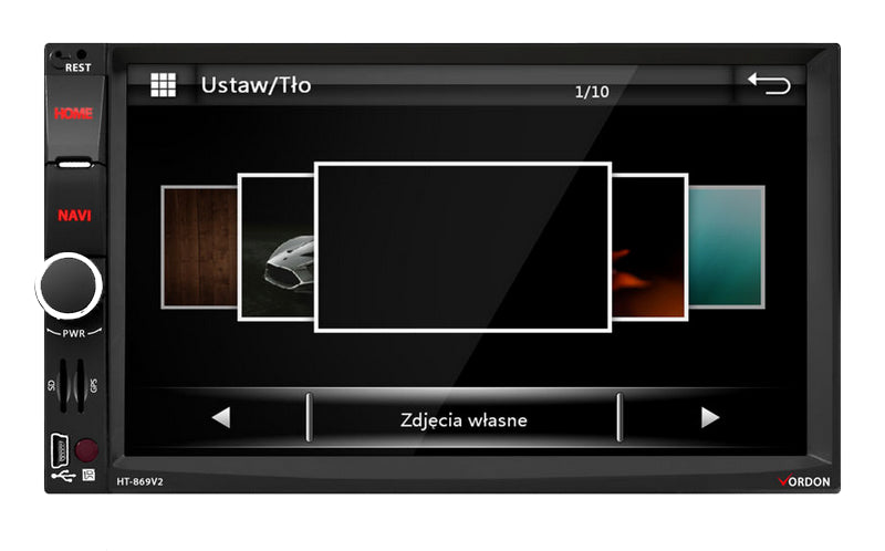 NAVIGATION GPS RADIO 2 DIN FORD GALAXY TRANSIT KUGA Batteries included no