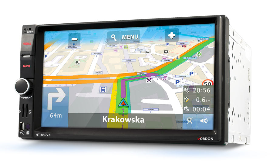 NAVIGATION GPS RADIO 2 DIN FORD GALAXY TRANSIT KUGA