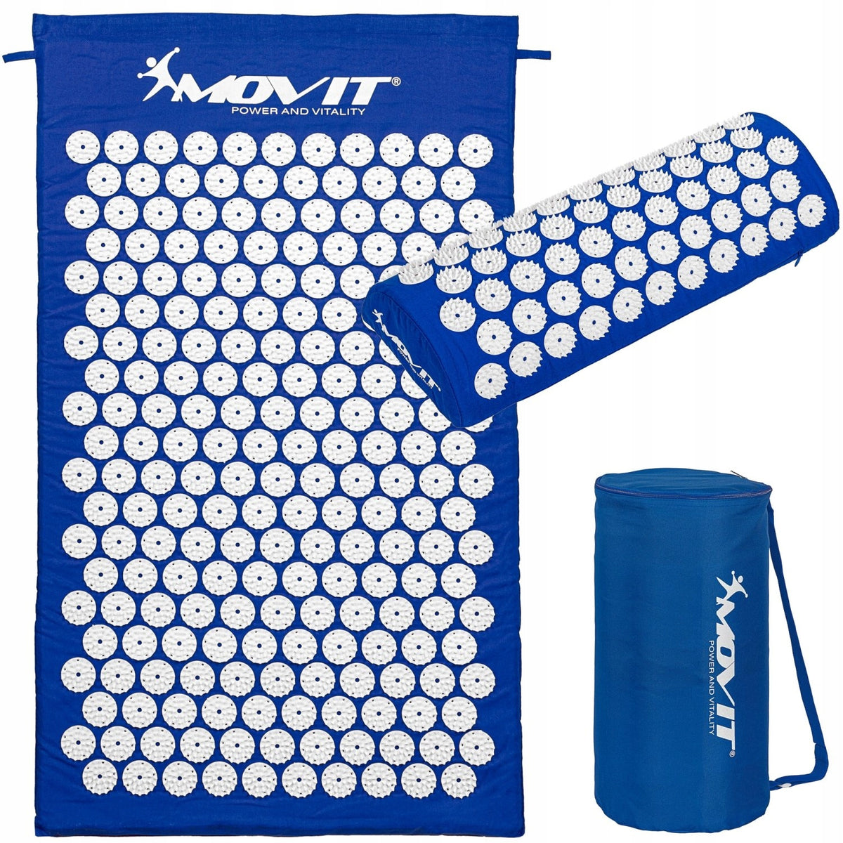NAVY BLUE ACUPRESSURE HEALTH MAT WITH SPIKES