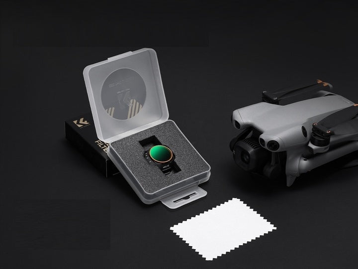 ND Adjustable Filter Grey ND2–ND32 for DJI Mini 5 Pro Drone AGC K&F Glass Packaging status original