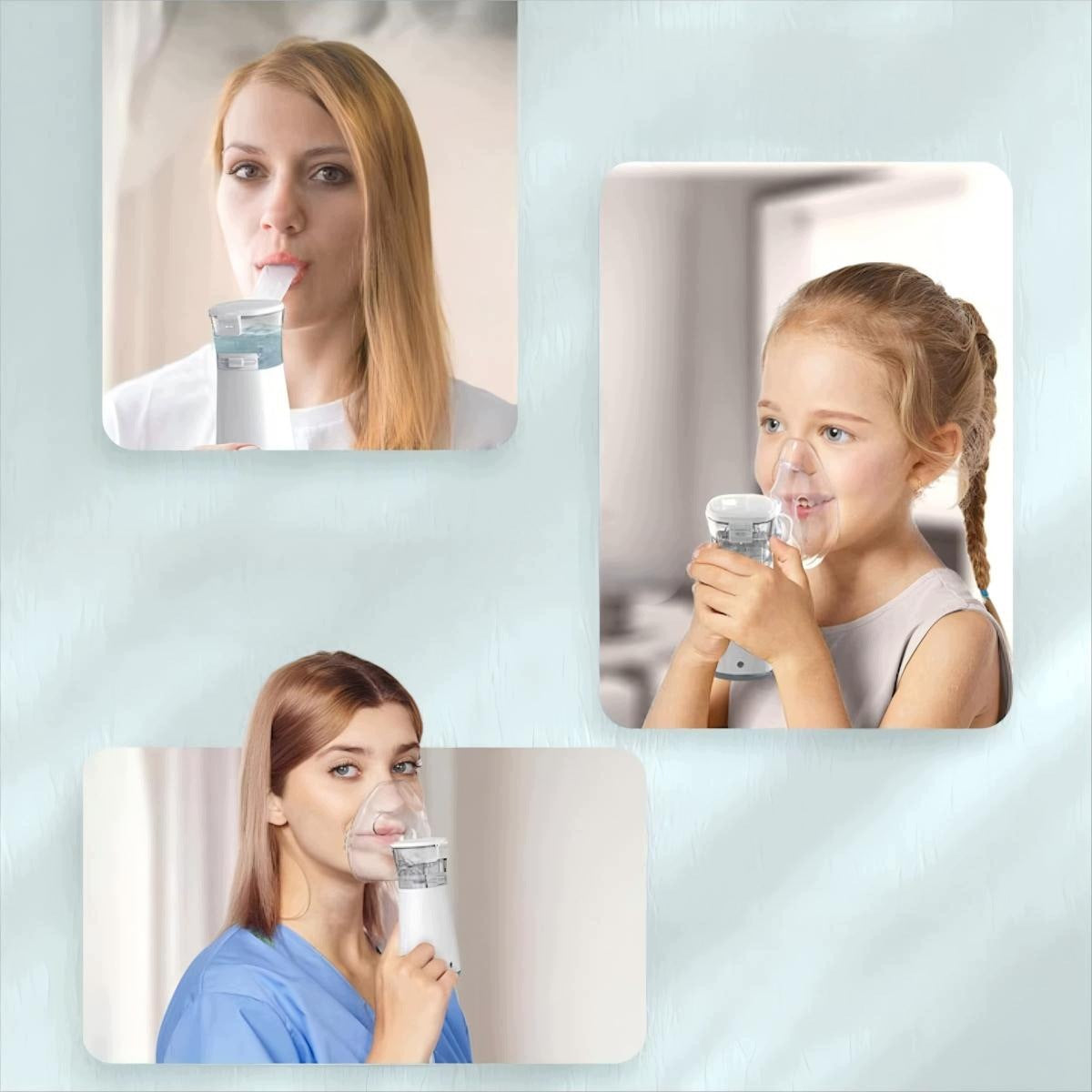 NEBULIZER INHALER FOR CHILDREN ADULTS MESH PORTABLE SILENT LITE Medical device yes
