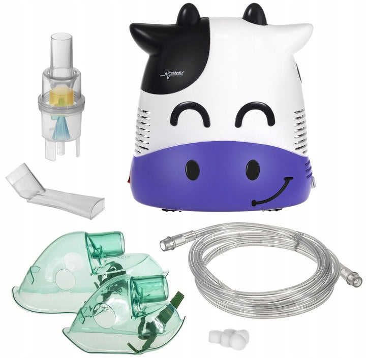 NEBULIZER INHALER FOR CHILDREN FUDGE + 2 MASKS