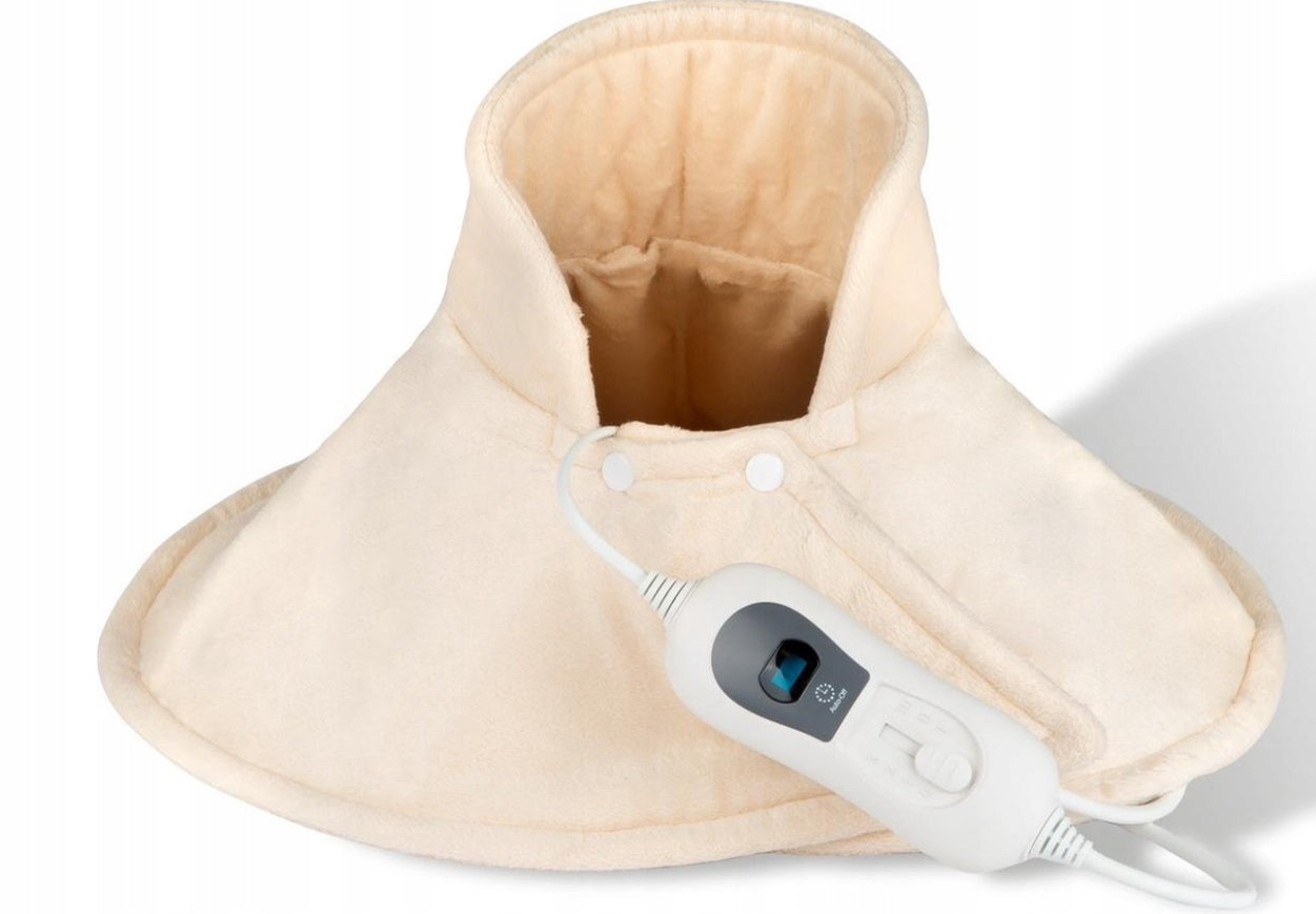 NECK AND SHOULDER WARMER HEATING PAD 3 MODES + REMOTE CONTROL WITH SCREEN EAN (GTIN) 5908420805524